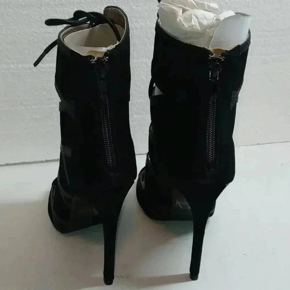 Qupid open toe back closure sandals